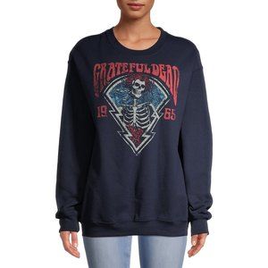 Grateful Dead metal rock Official Crewneck Sweatshirt S runs big fits M NWT